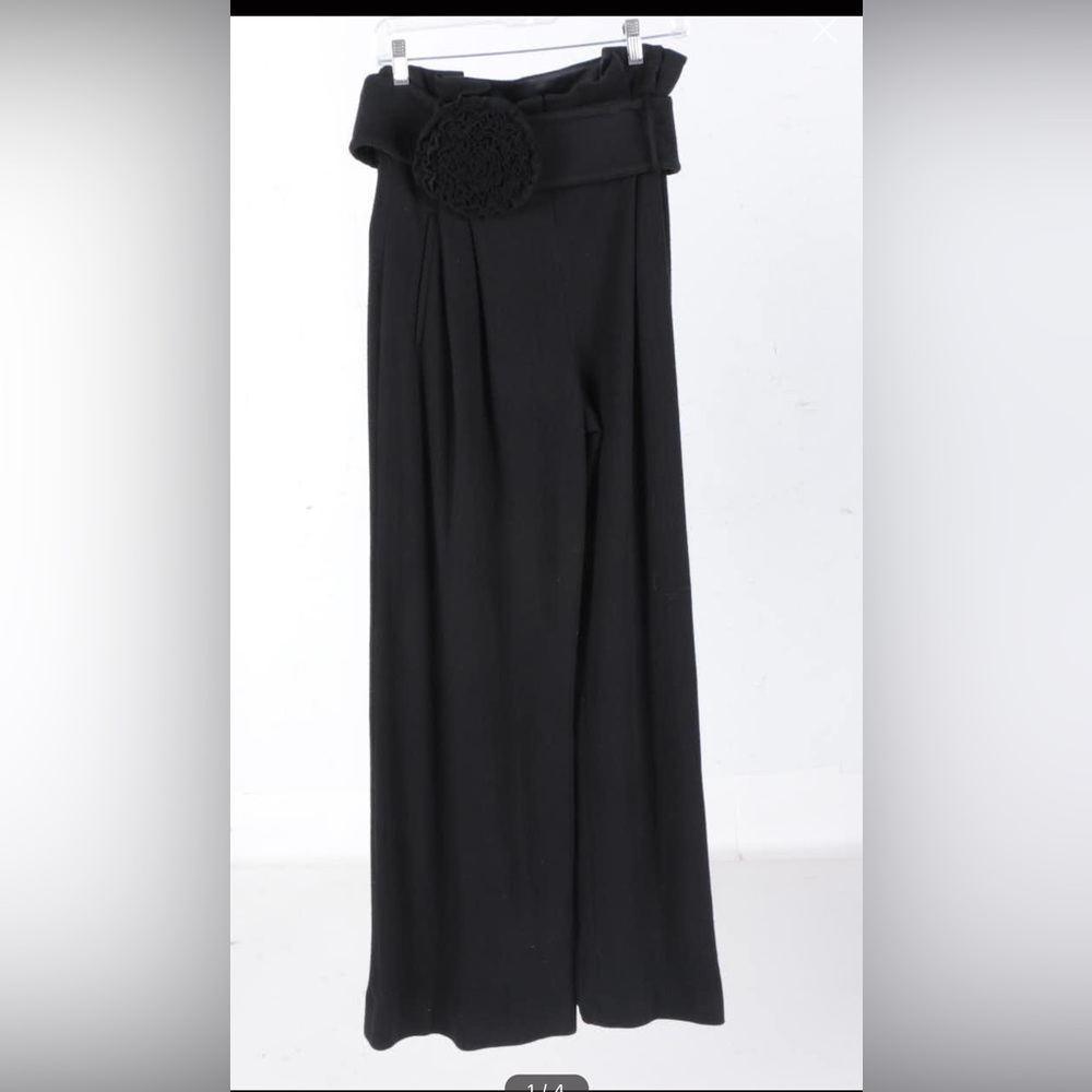 Giorgio Armani Black Wool Pants